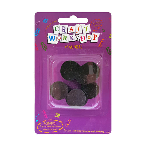 Pack of round Magnet pieces
