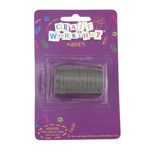 Pack of round magnets