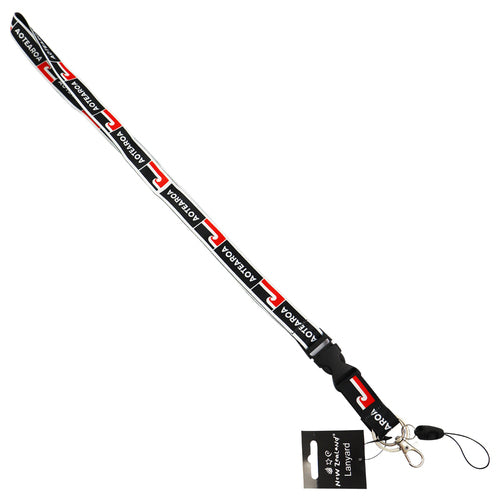Aotearoa and Māori flag printed Lanyard