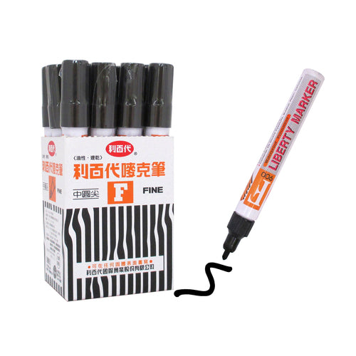 Black marker (Permanent)