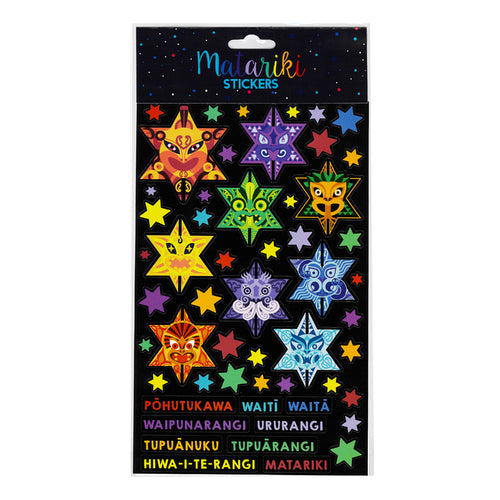 Matariki star stickers