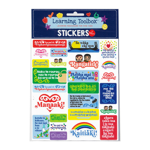 Te Reo proverb stickers